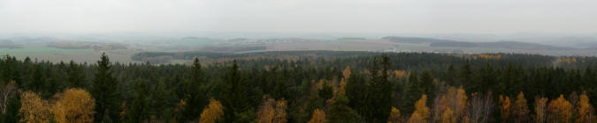 Panorama vom Kuhbergturm