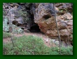 Die steinigen Felsbrcken von unten, allerdings gibts die von von Leyser angelegten Brcken nicht mehr, deswegen kann man hier hauptschlich Felslcher bewundern.
